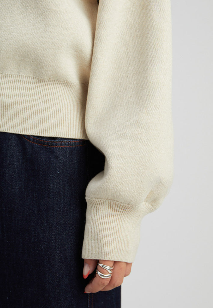 Minus MSZelia Knit Pullover Pullover 9015 Sand Gray