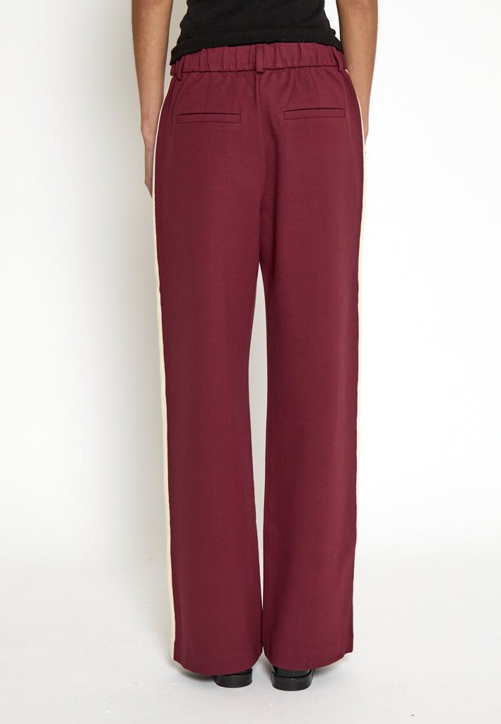 Minus MSZeline Mid Waist Pant Pant 615 Bordeaux