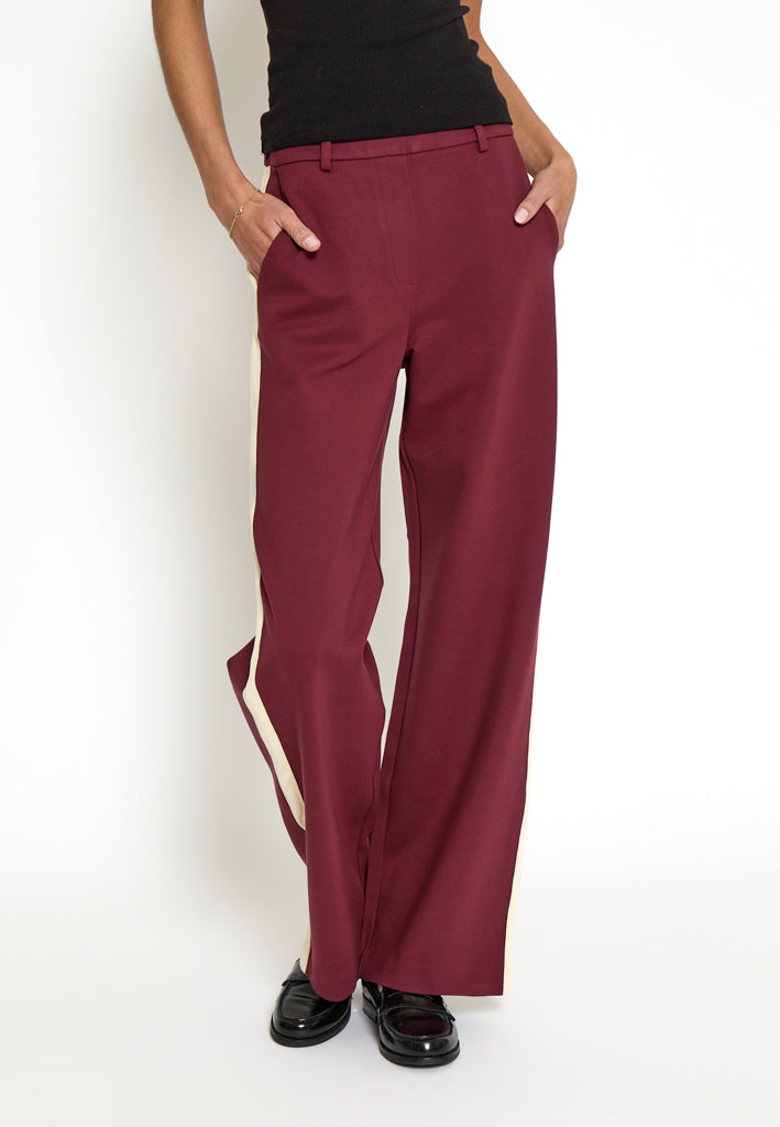 Minus MSZeline Mid Waist Pant Pant 615 Bordeaux