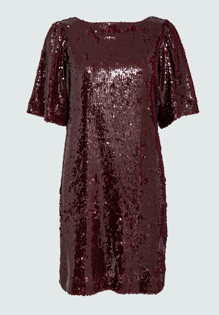 Minus MSZidda Short Dress Dress 4072 Cordovan