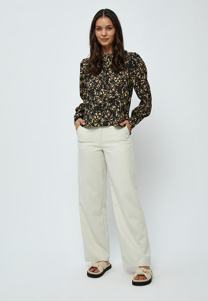 Peppercorn Malene Blouse Blouse 9000P Black Print