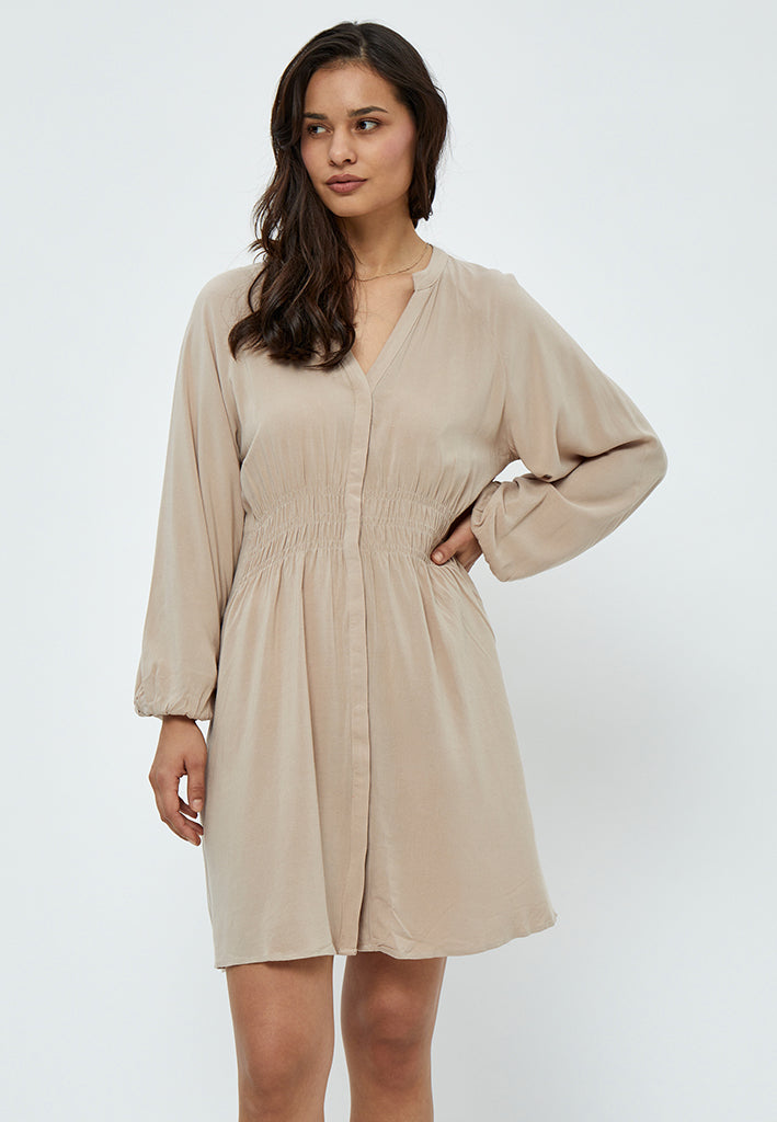 Peppercorn Manna Dress Dress 2105 Feather Gray