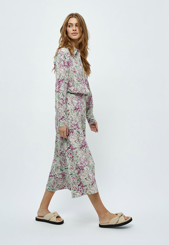 Peppercorn Marva Midi Skirt Skirt 3254P Green Mint Print