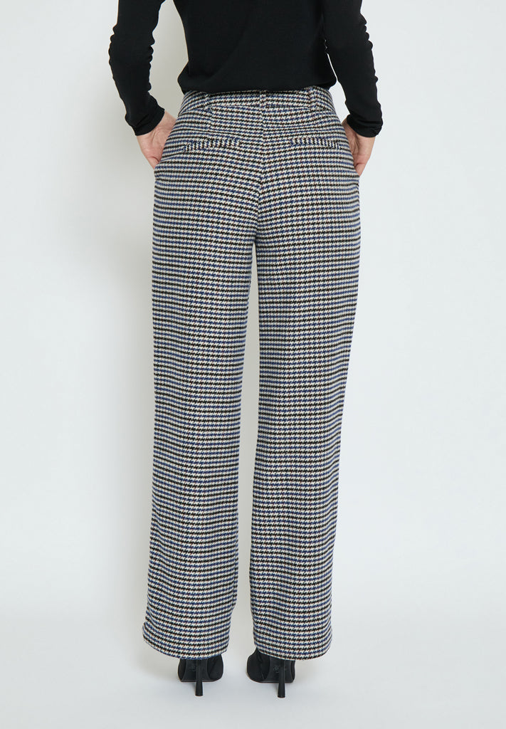 Minus Mikala Embry Pant Pant 2290C Snorkel Blue Checked