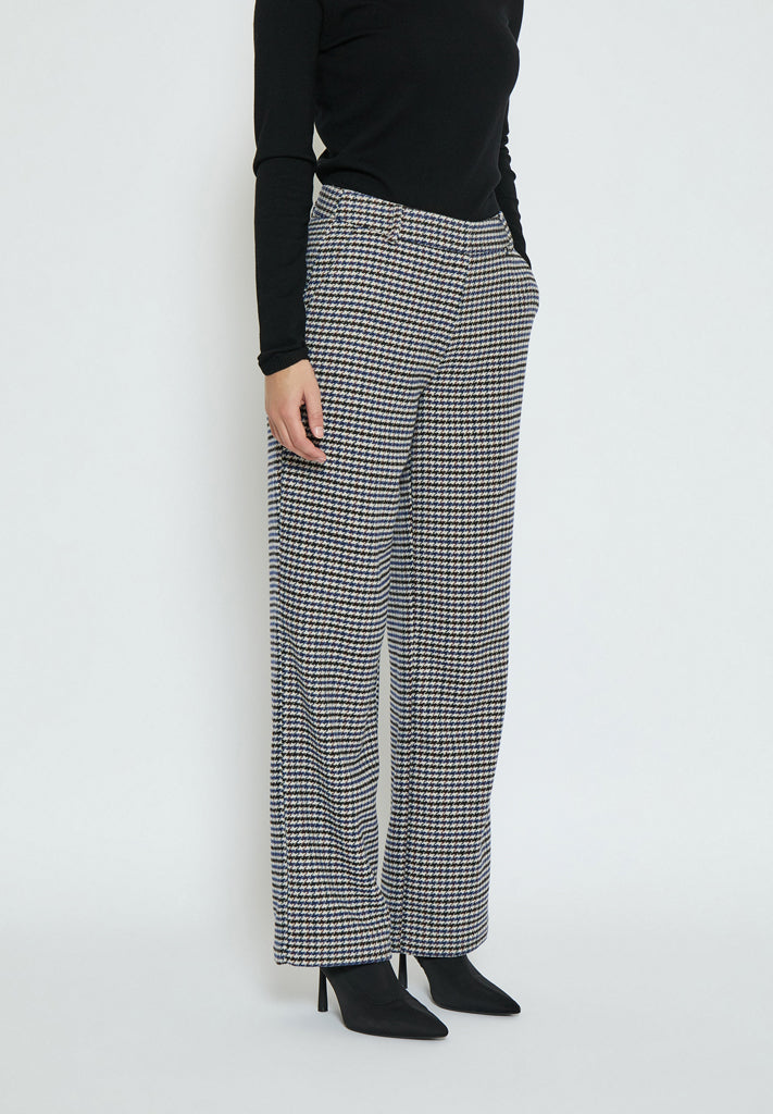 Minus Mikala Embry Pant Pant 2290C Snorkel Blue Checked