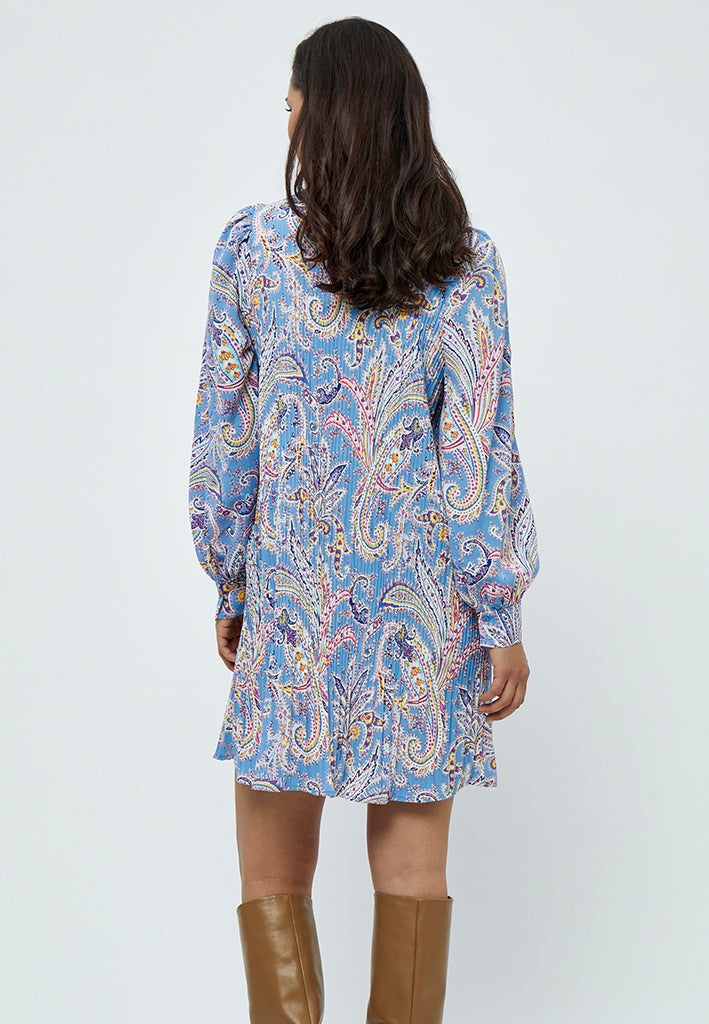 Peppercorn Mitzi Midi Dress Dress 2993P Marina Blue Print