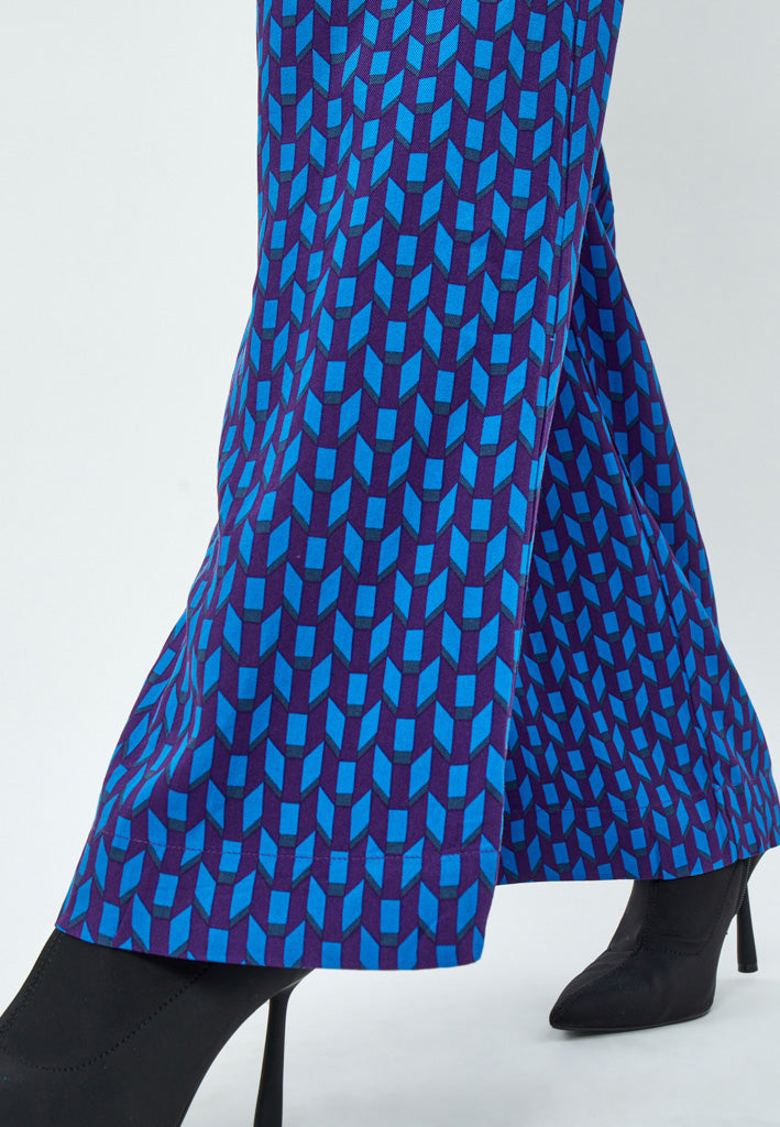 Peppercorn Orella Pants Pant 1518P Imperial Blue Print
