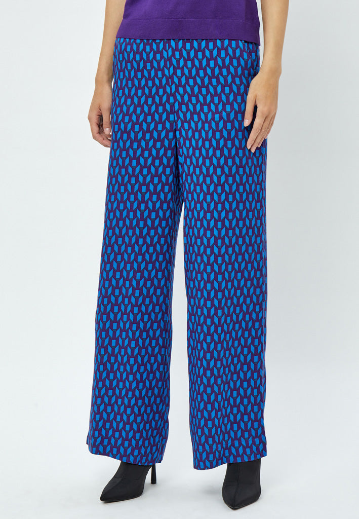 Peppercorn Orella Pants Pant 1518P Imperial Blue Print