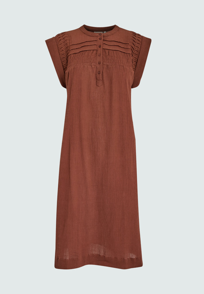 Peppercorn PCAdeline Dress Dress 5009 Brandy Brown