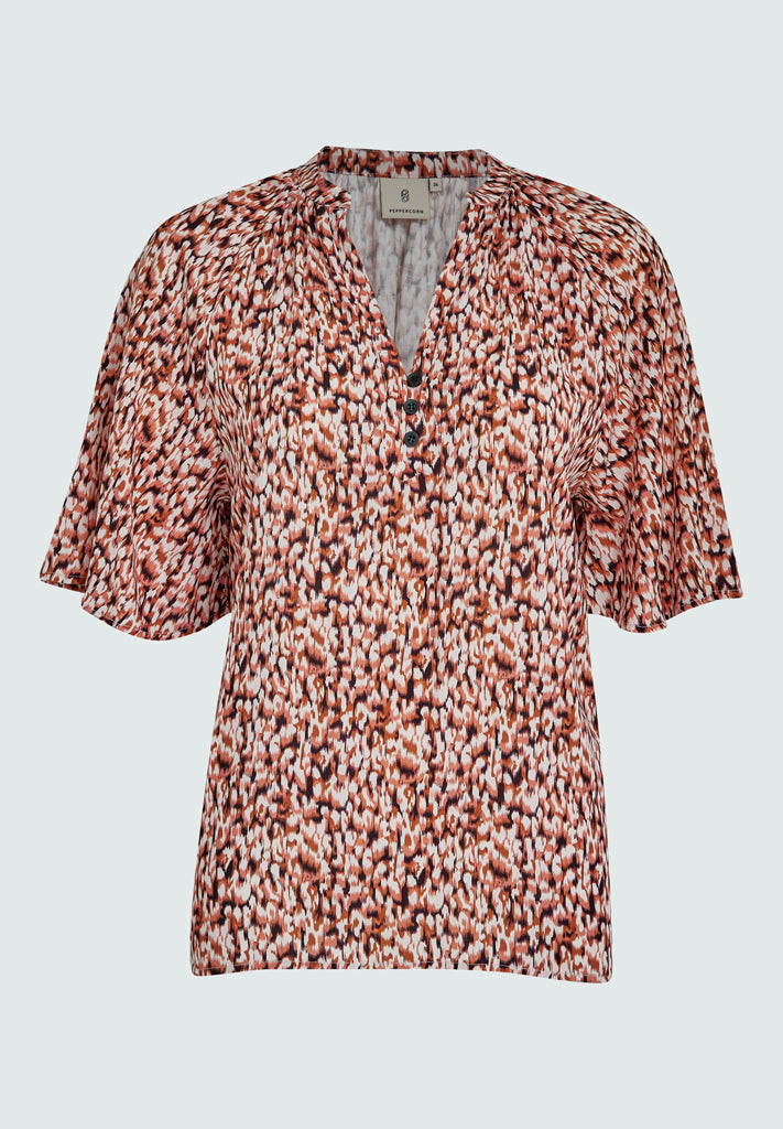 Peppercorn PCAnastacia Top Toppe 4024 Burnt Coral