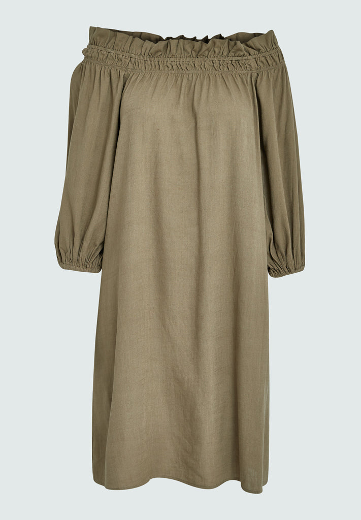 Peppercorn PCAne Dress Dress 6796 Tannin Sand