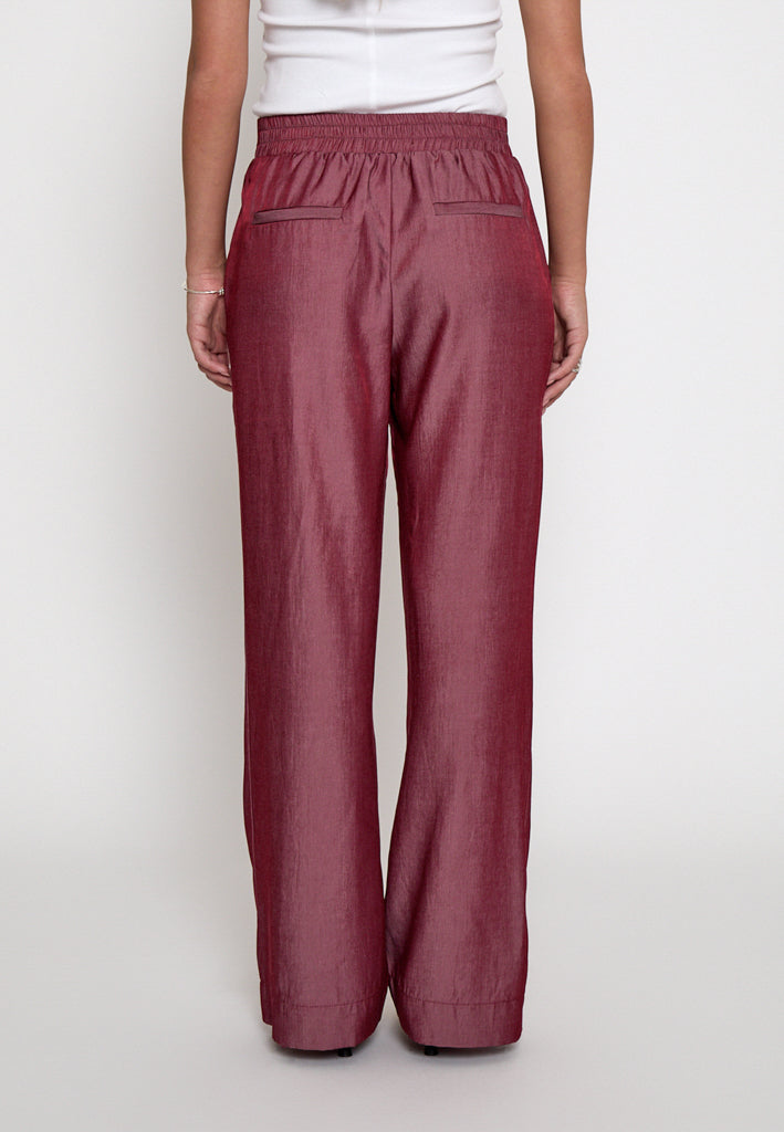 Peppercorn PCBea Pants Pant 1008M Maroon Red mel.