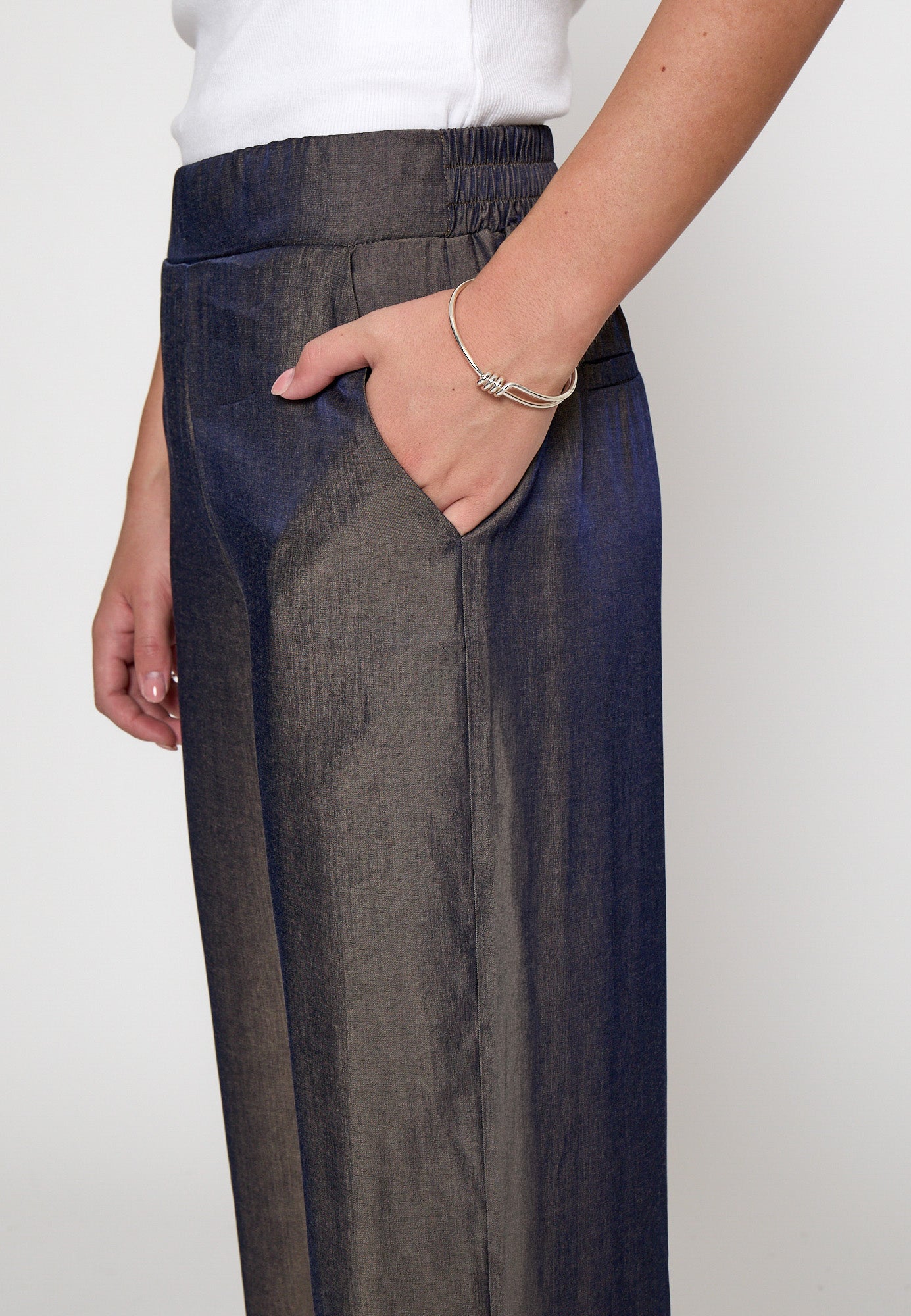 Peppercorn PCBea Pants Pant 5053 Brown Metallic