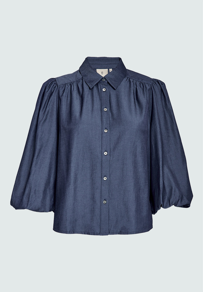 Peppercorn PCBea Shirt Shirt 505 Denim Blue