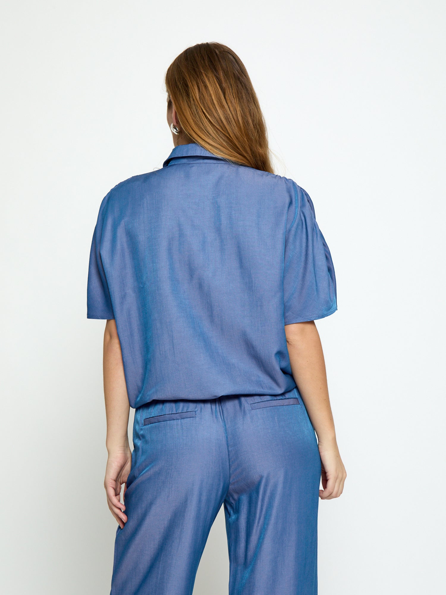 Peppercorn PCBea Shirt Shirt 1042 Blue Melange