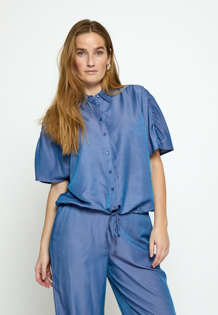 Peppercorn PCBea Shirt Shirt 1042 Blue Melange