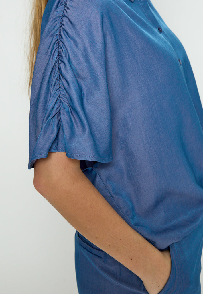 Peppercorn PCBea Shirt Shirt 1042 Blue Melange