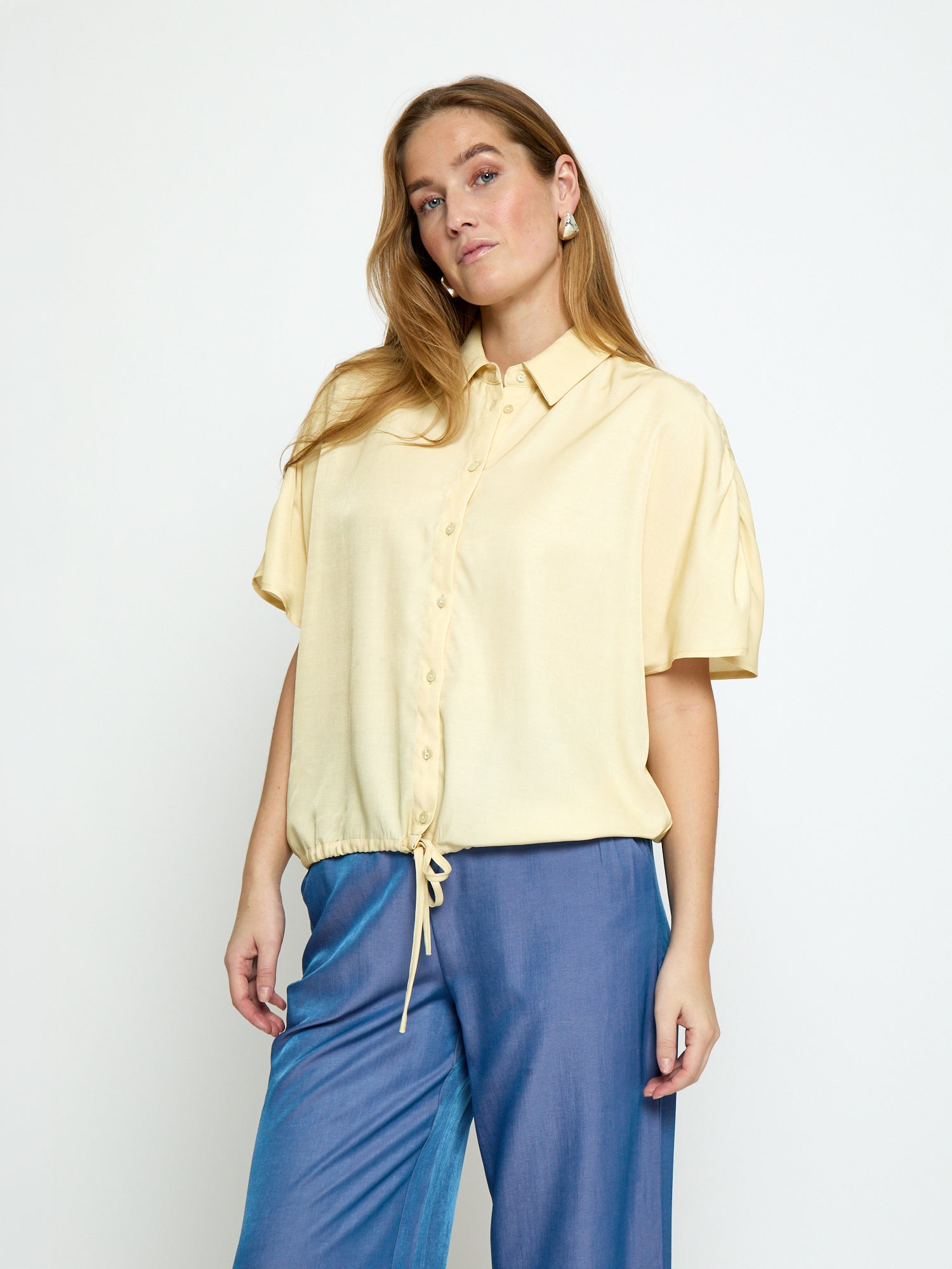 Peppercorn PCBea Shirt Shirt 267 Butter Yellow