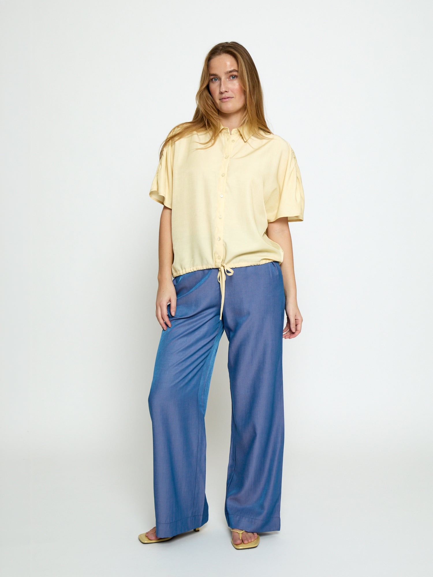 Peppercorn PCBea Shirt Shirt 267 Butter Yellow