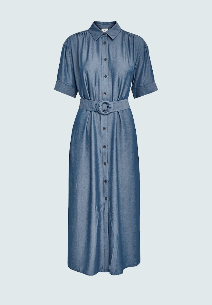 Peppercorn PCBessie Dress Dress 001 Light Denim