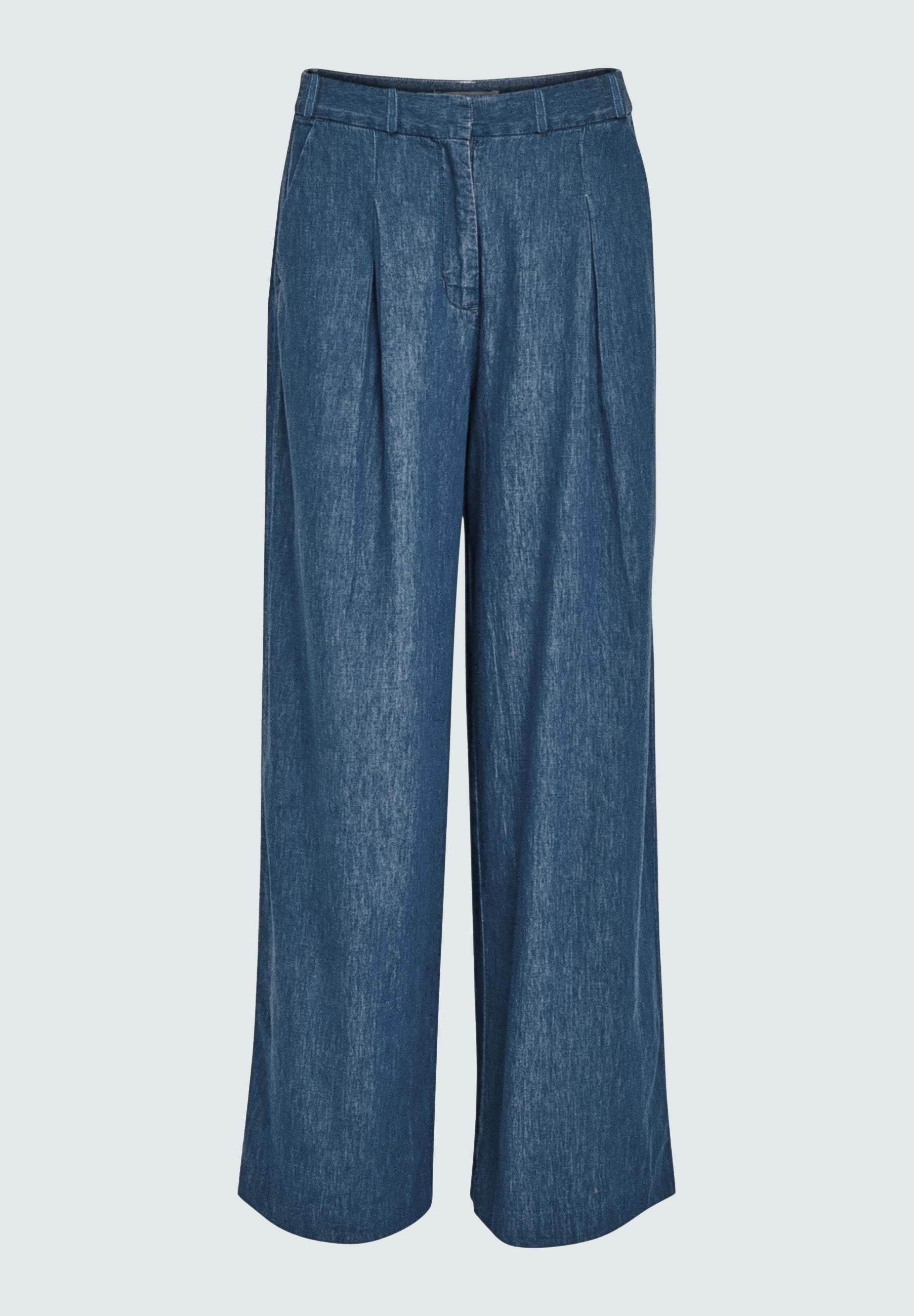 Peppercorn PCBibbi Pants Pant 004 Mid-blue Denim