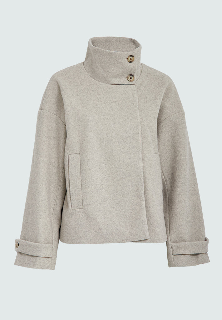 Peppercorn PCCandy Jacket Jacket 2105M Feather Gray Melange
