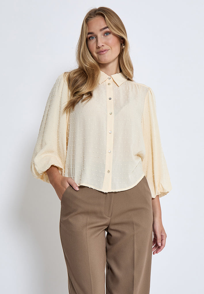 Peppercorn PCCarilla Shirt Shirt 2206 Fog Sand