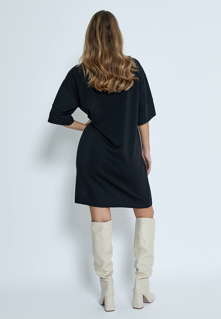 Peppercorn PCDicette 2/4 Sleeve Dress Dress 9000 Black