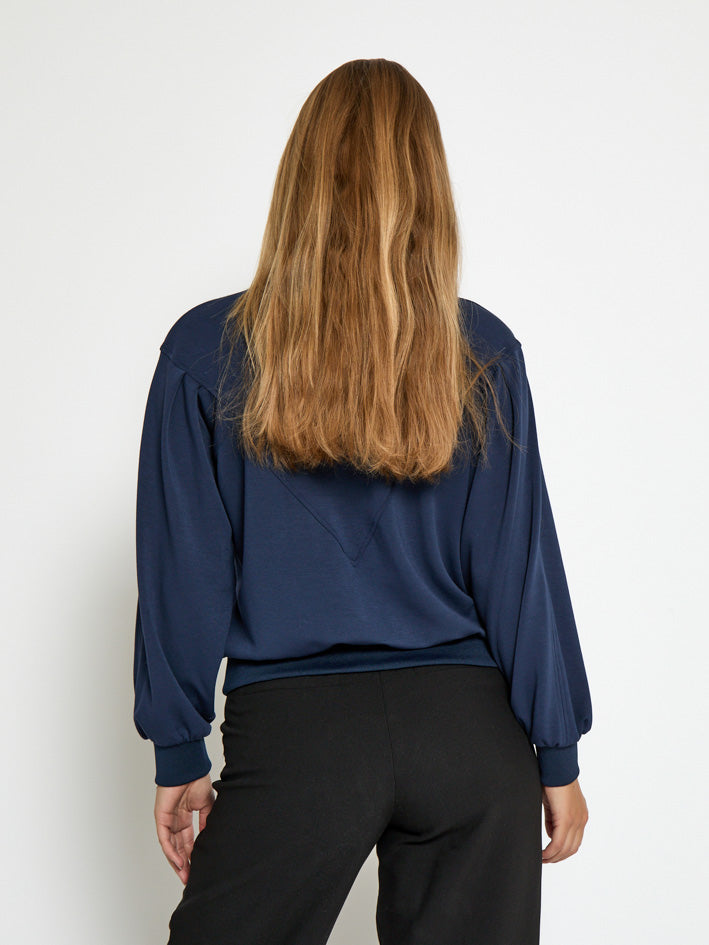 Peppercorn PCDicette Batleeve Sweatshirt Sweatshirt 1550 NAVY