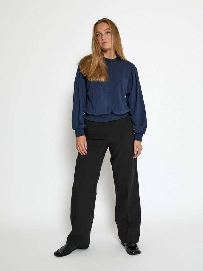 Peppercorn PCDicette Batleeve Sweatshirt Sweatshirt 1550 NAVY