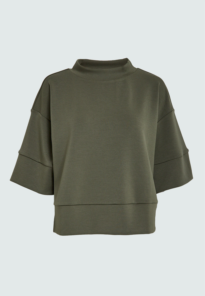 Peppercorn PCDicette Sweat Blouse 3627 Grape Leaf