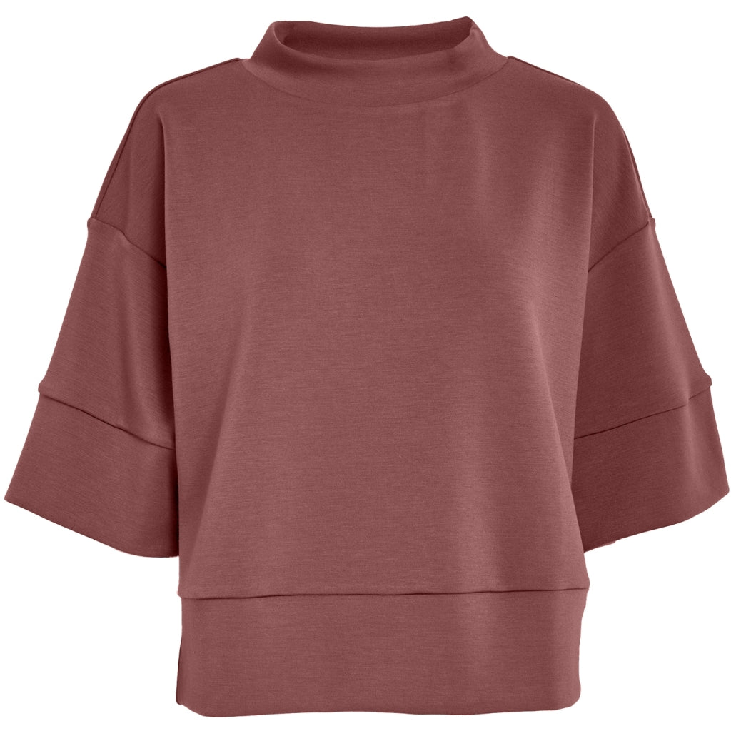 Peppercorn PCDicette Sweat Blouse 5076 Apple Butter Brown