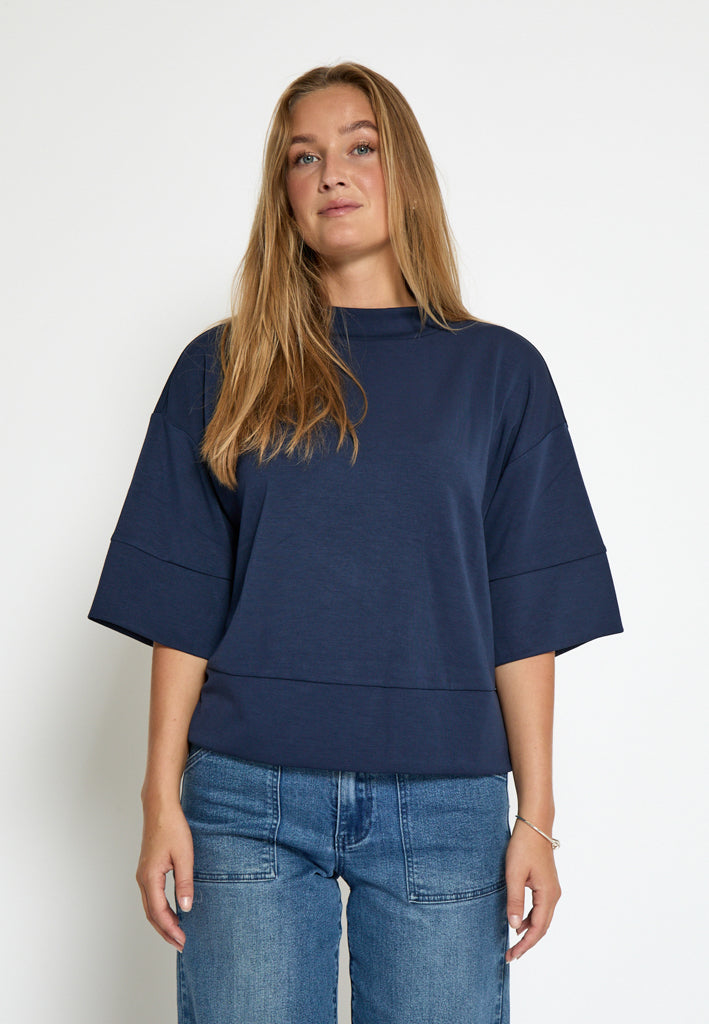 Peppercorn PCDicette Sweat Blouse 5270 Black Iris