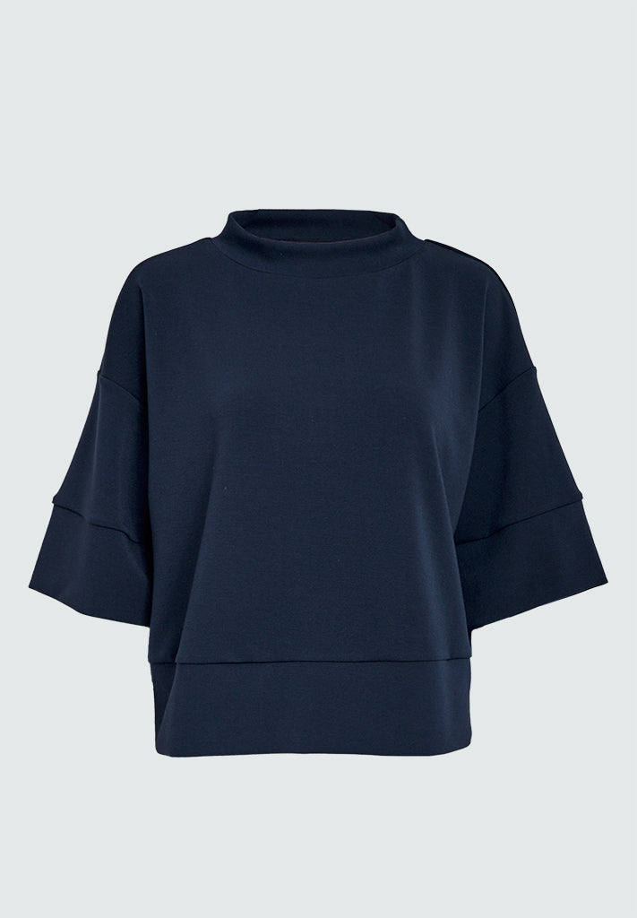 Peppercorn PCDicette Sweat Blouse 5270 Black Iris
