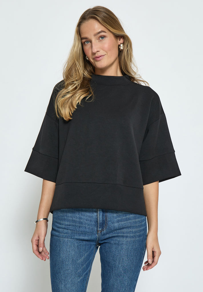 Peppercorn PCDicette Sweat Blouse 9000 Black