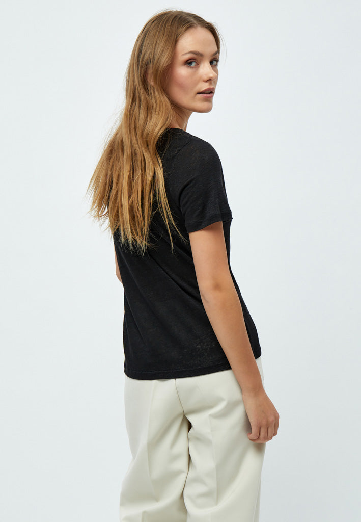Peppercorn PCDicte V T-shirt T-Shirt Sort