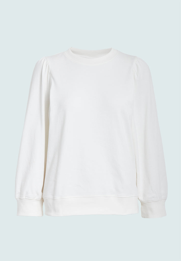 Peppercorn PCFiola GOTS Pufflsevee Blouse T-Shirt 235 Cloud Dancer