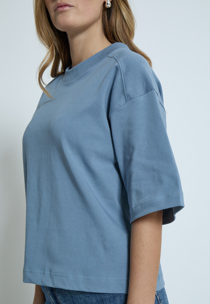 Peppercorn PCFiola GOTS T-shirt T-Shirt 1039 FADED DENIM