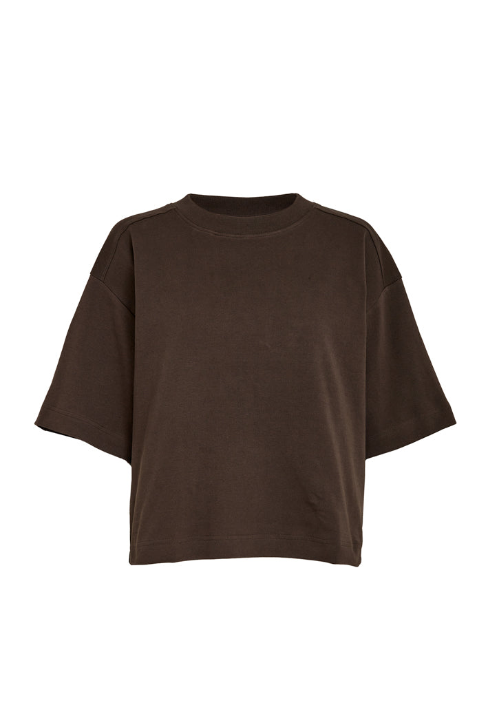 Peppercorn PCFiola GOTS T-shirt T-Shirt 3960 Java Brown