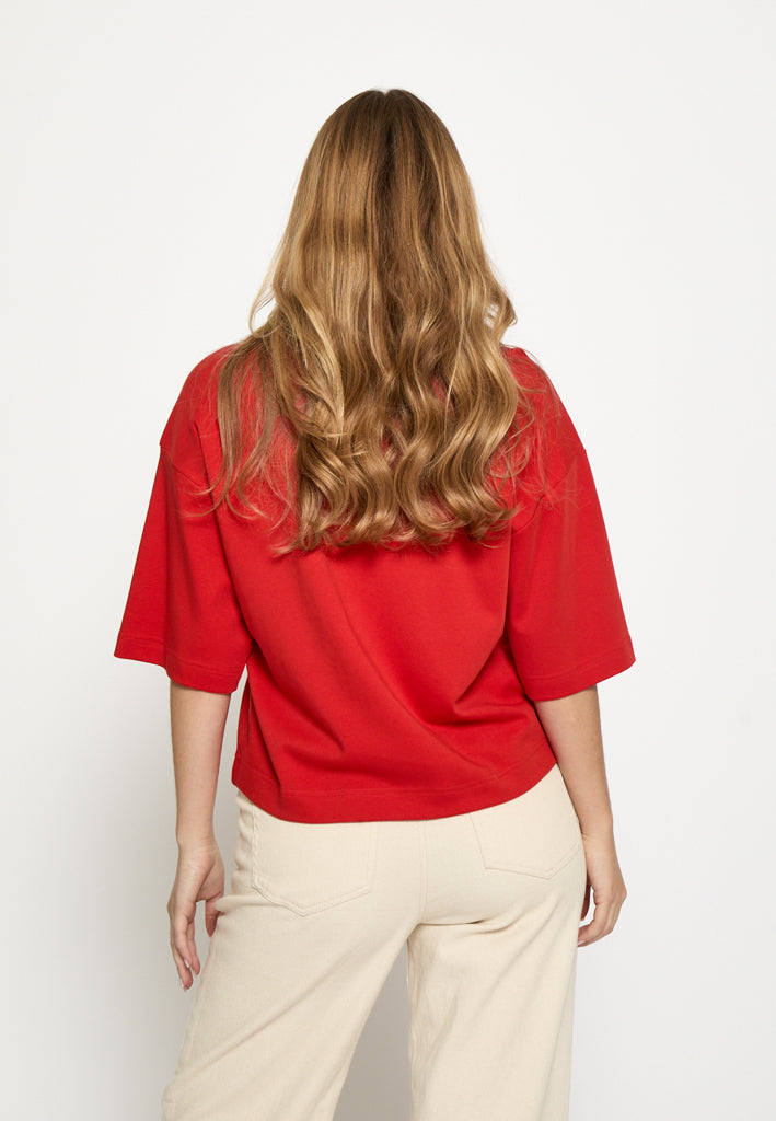 Peppercorn PCFiola GOTS T-shirt T-Shirt 4049 Aura Orange