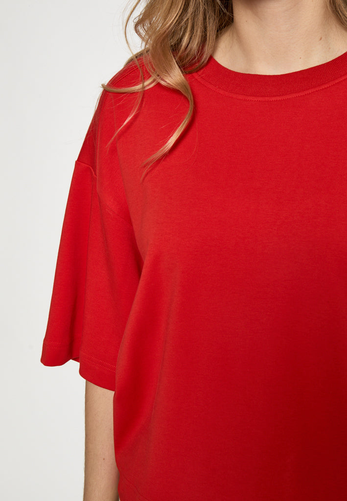 Peppercorn PCFiola GOTS T-shirt T-Shirt 4049 Aura Orange