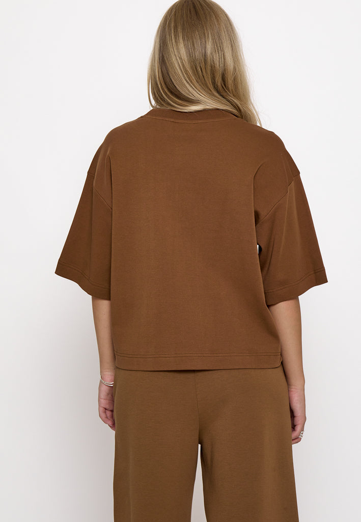 Peppercorn PCFiola GOTS T-shirt T-Shirt 5050 Toffee