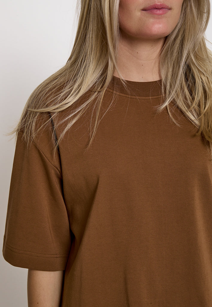 Peppercorn PCFiola GOTS T-shirt T-Shirt 5050 Toffee