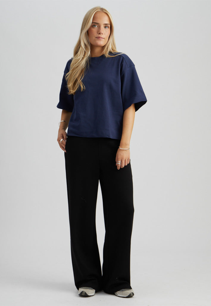 Peppercorn PCFiola GOTS T-shirt T-Shirt 5270 Black Iris