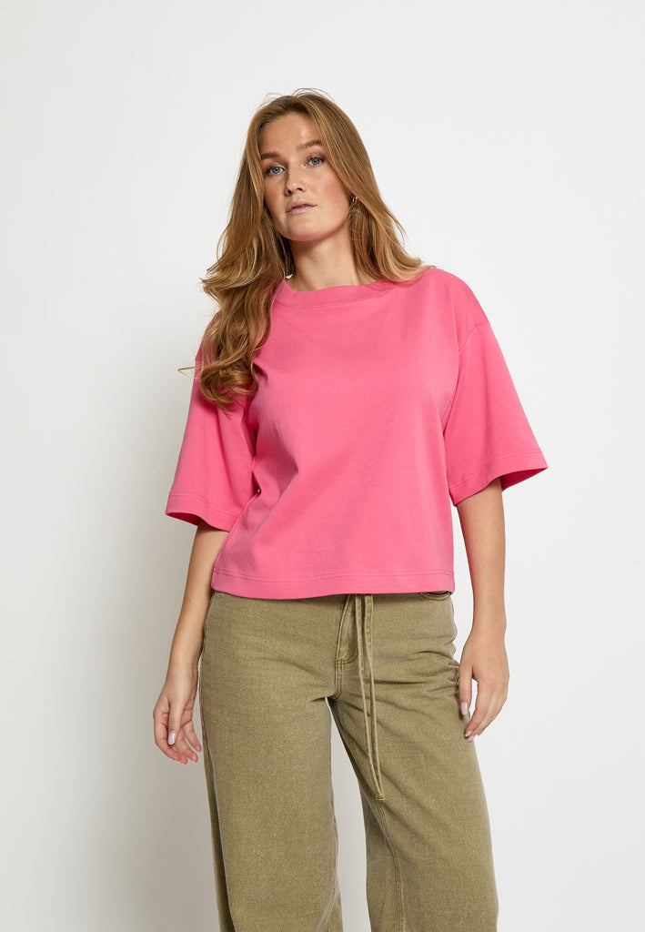 Peppercorn PCFiola GOTS T-shirt T-Shirt 6013 Pink Lemonade