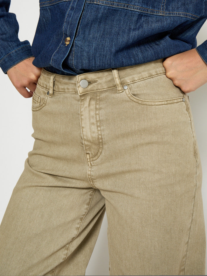 Peppercorn PCFlora Jeans Jeans 4224 Spray Green