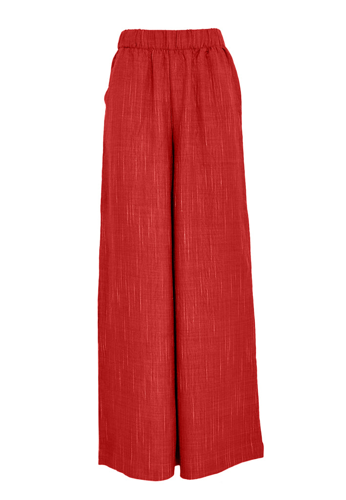 Peppercorn PCGaby Pinstripe Pant Pant 4049S Aura Orange Stripe