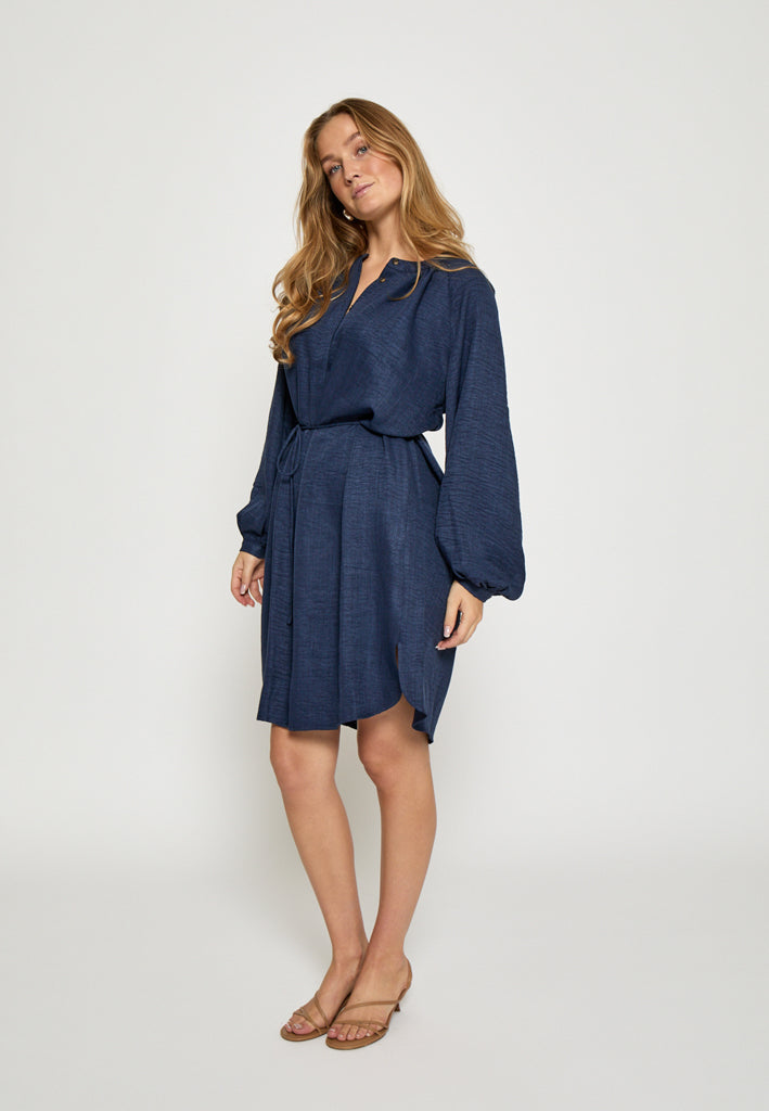 Peppercorn PCGaby Shirt Dress Dress 1550 NAVY