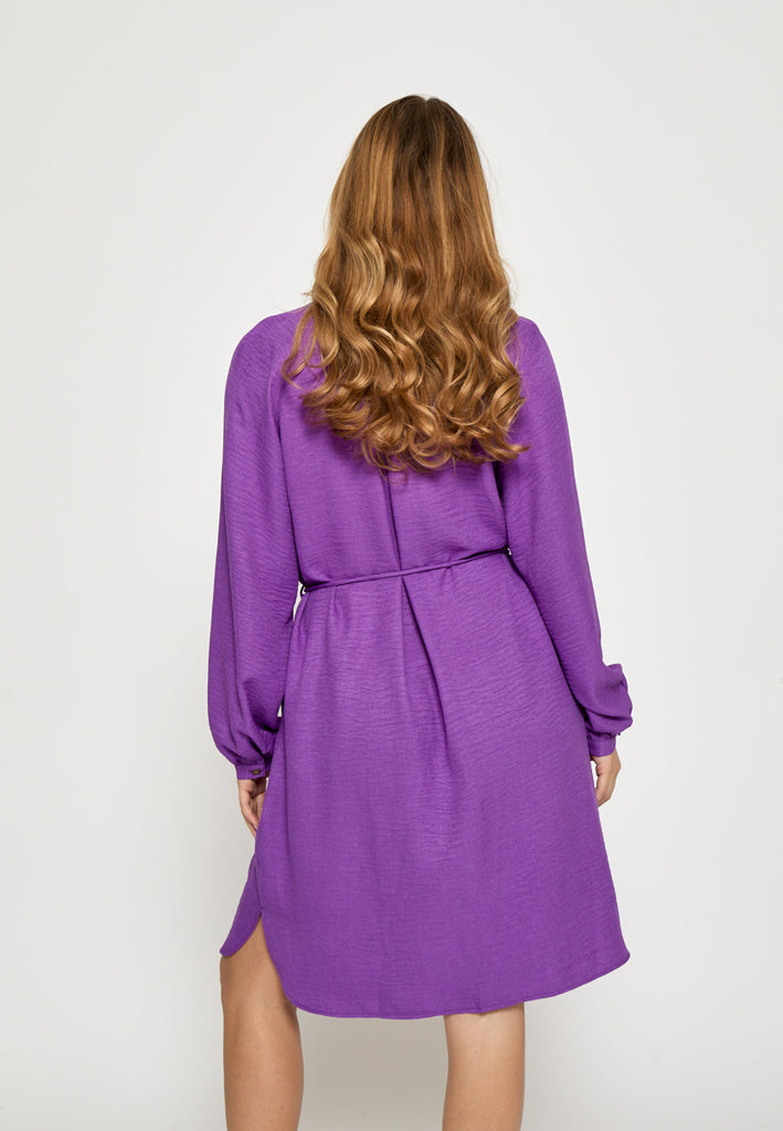 Peppercorn PCGaby Shirt Dress Dress 7605M Dewberry Lilac M