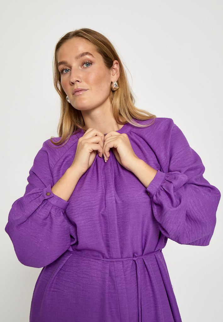 Peppercorn PCGaby Shirt Dress Dress 7605M Dewberry Lilac M